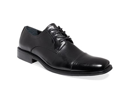 Black Square Front Dress Shoe