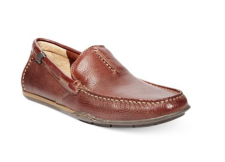 Dark Brown Cow-Hide Leather Drivers Shoe