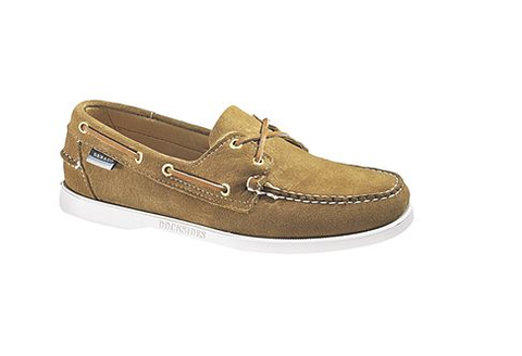 Tan on Tan Boat Shoe