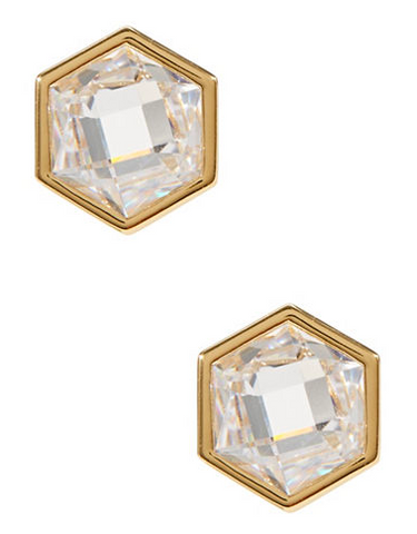 NADRI Honeycomb Stud Earrings
